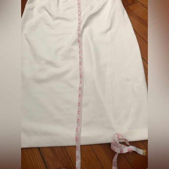 Pietro Brunelli || Women’s White Salisburgo Shealth Ruffle Maternity Dress S - Picture 10 of 11